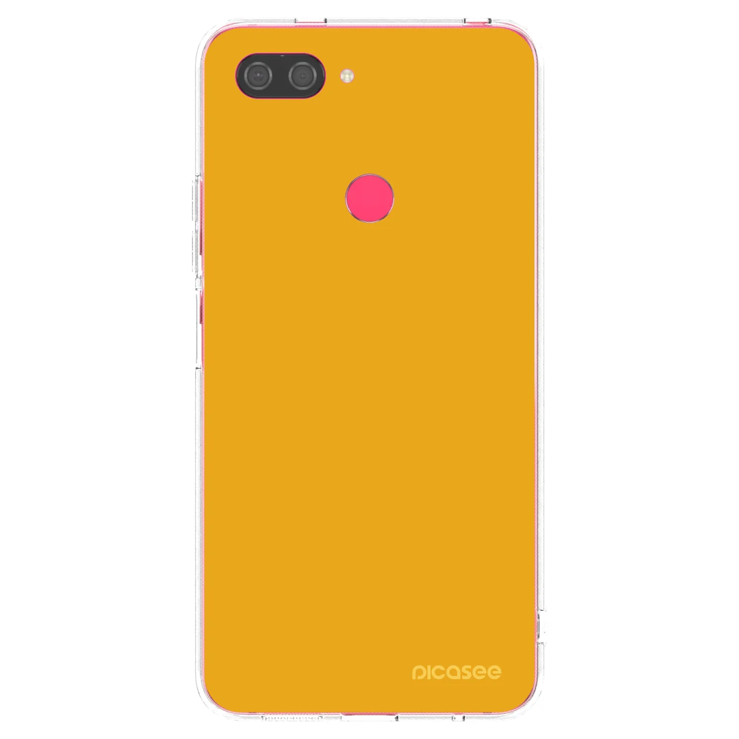 Picasee silikonový průhledný obal pro Xiaomi Mi 8 Lite - Sun