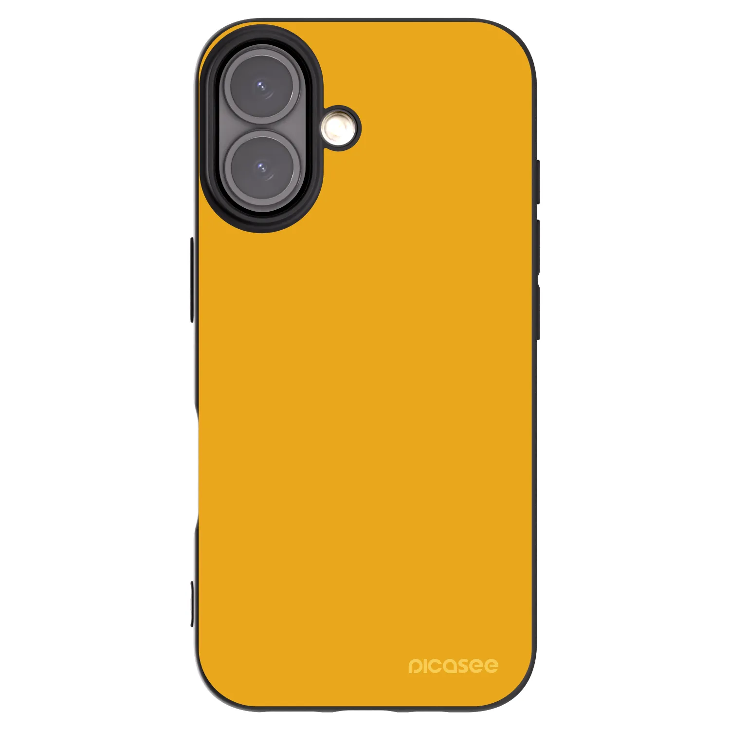 Picasee silikonový černý obal pro Apple iPhone 16 - Sun