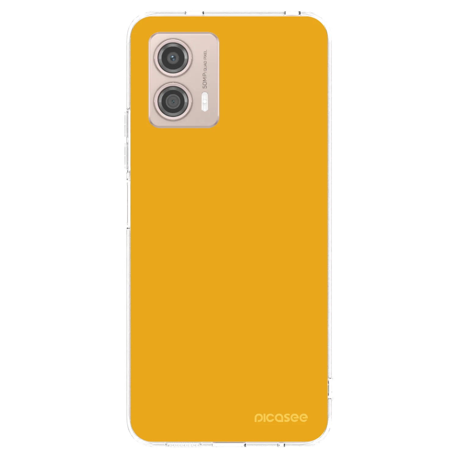 Picasee silikonový průhledný obal pro Motorola Moto G53 5G - Sun