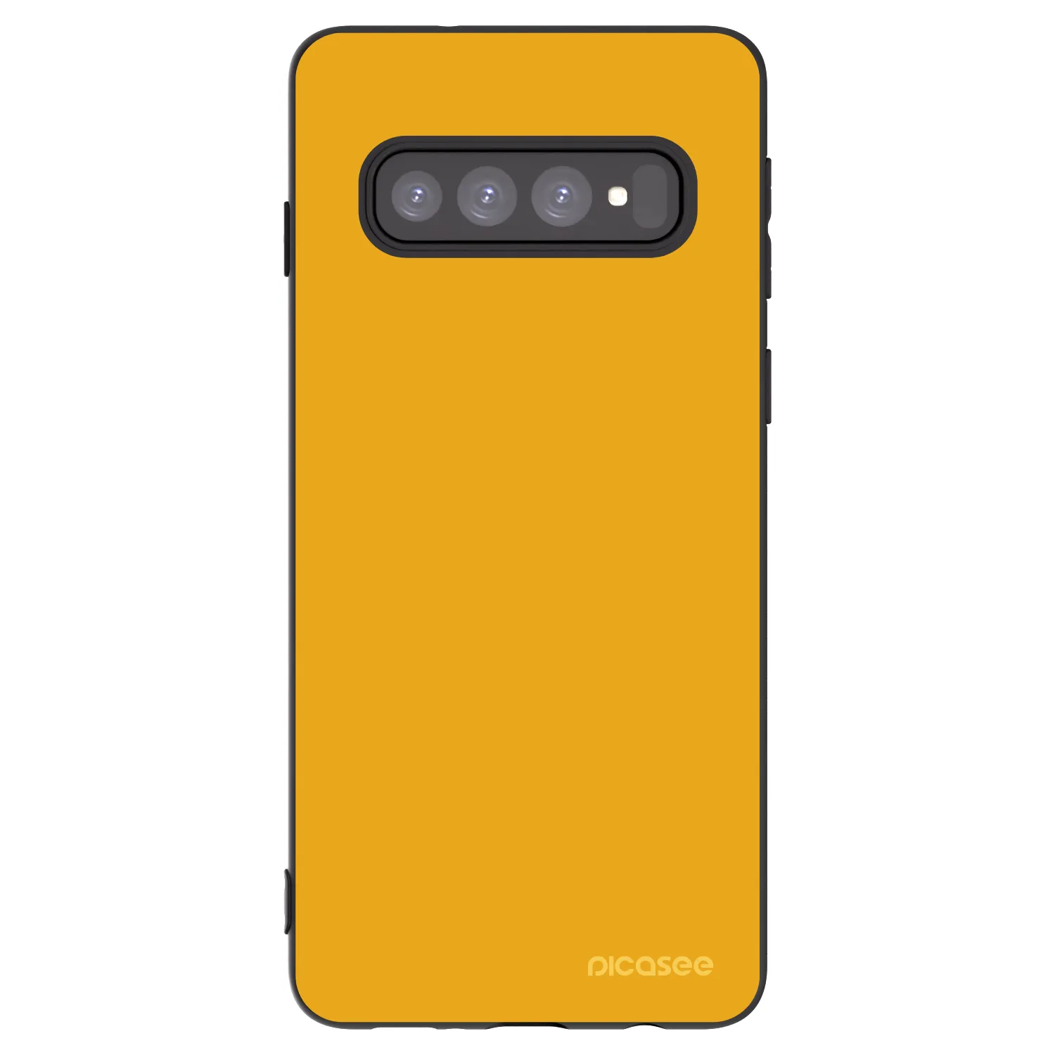 Picasee silikonový černý obal pro Samsung Galaxy S10 G973 - Sun