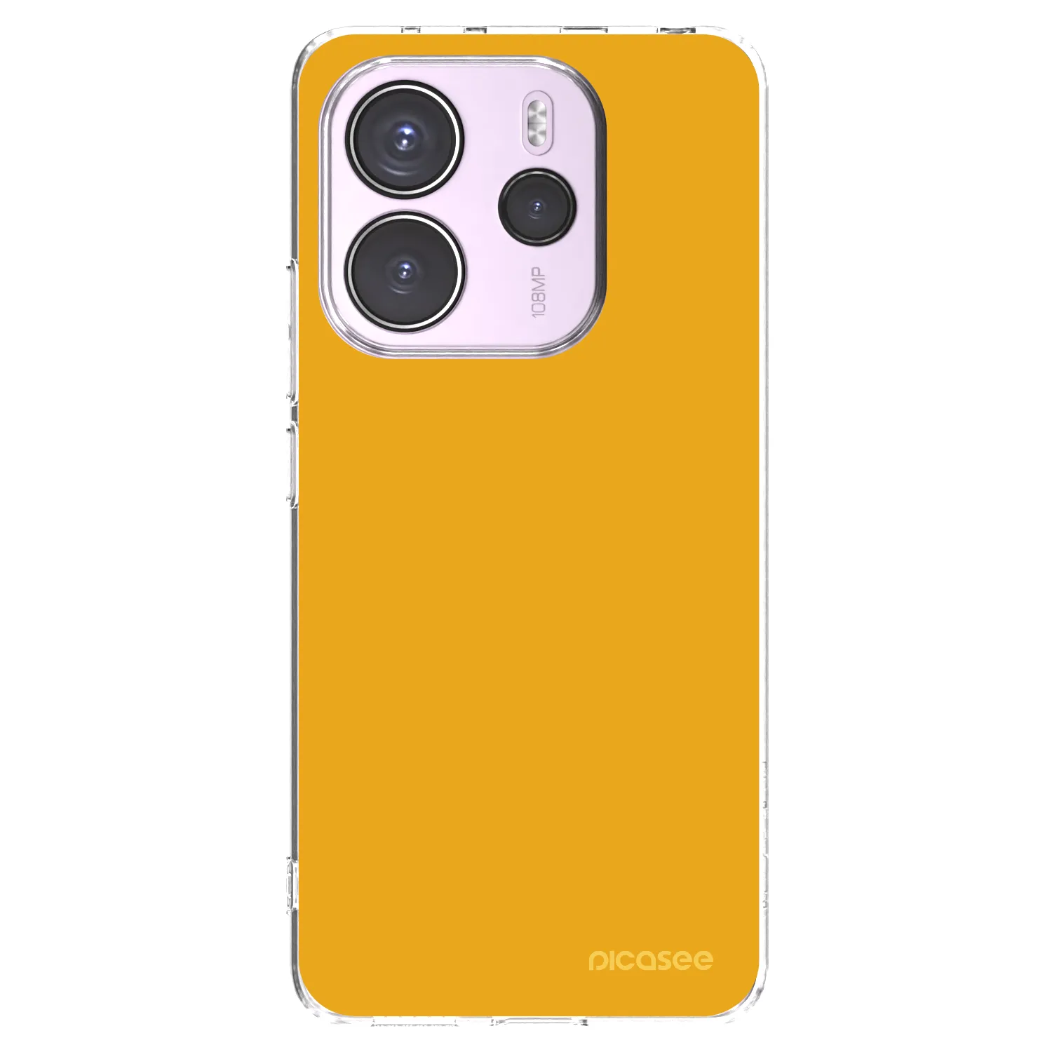 Picasee silikonový průhledný obal pro Xiaomi Redmi Note 14 4G - Sun