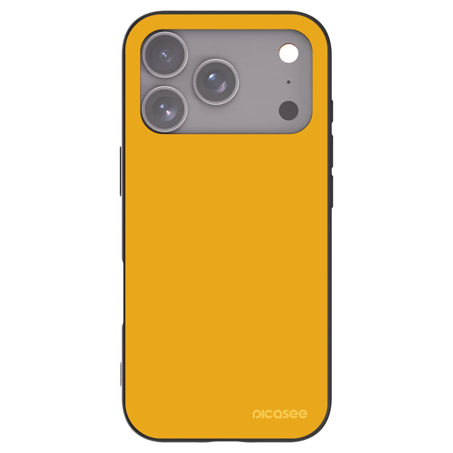 Picasee silikonový černý obal pro Apple iPhone 17 Pro - Sun