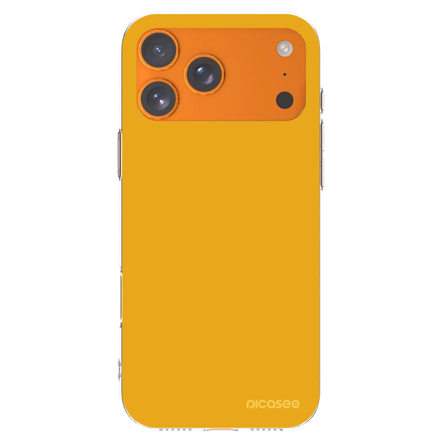 Picasee silikonový průhledný obal pro Apple iPhone 17 Pro Max - Sun
