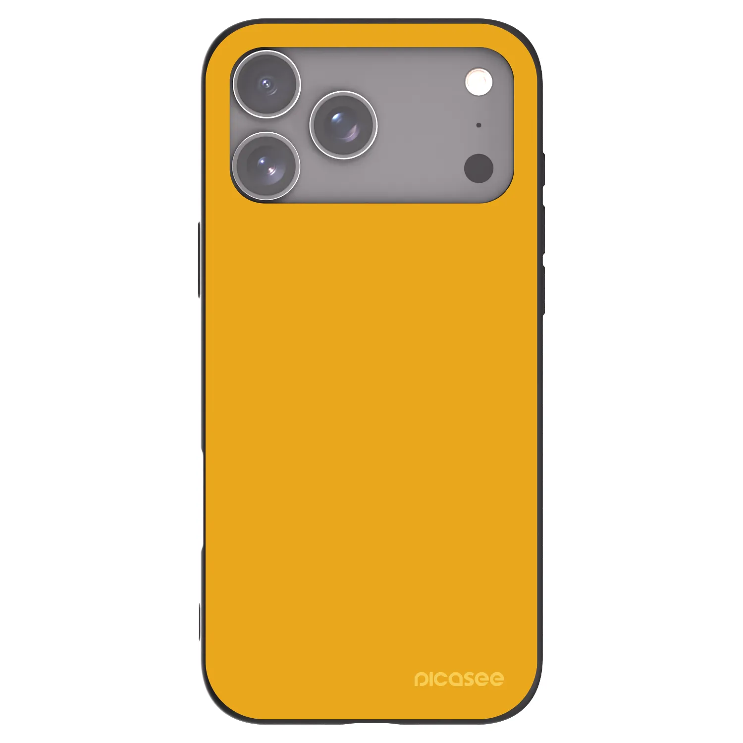 Picasee silikonový černý obal pro Apple iPhone 17 Pro Max - Sun