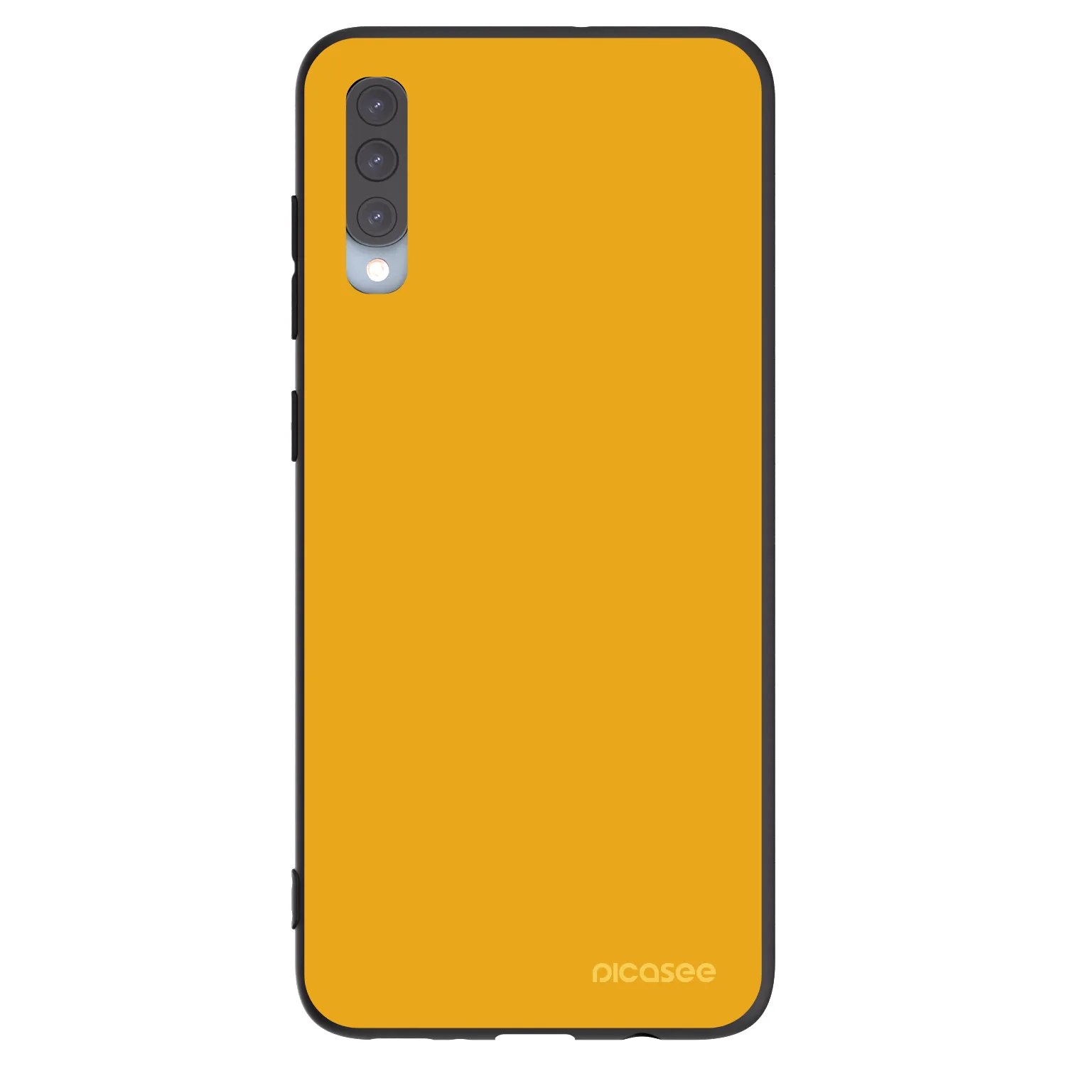 Picasee silikonový černý obal pro Samsung Galaxy A70 A705F - Sun