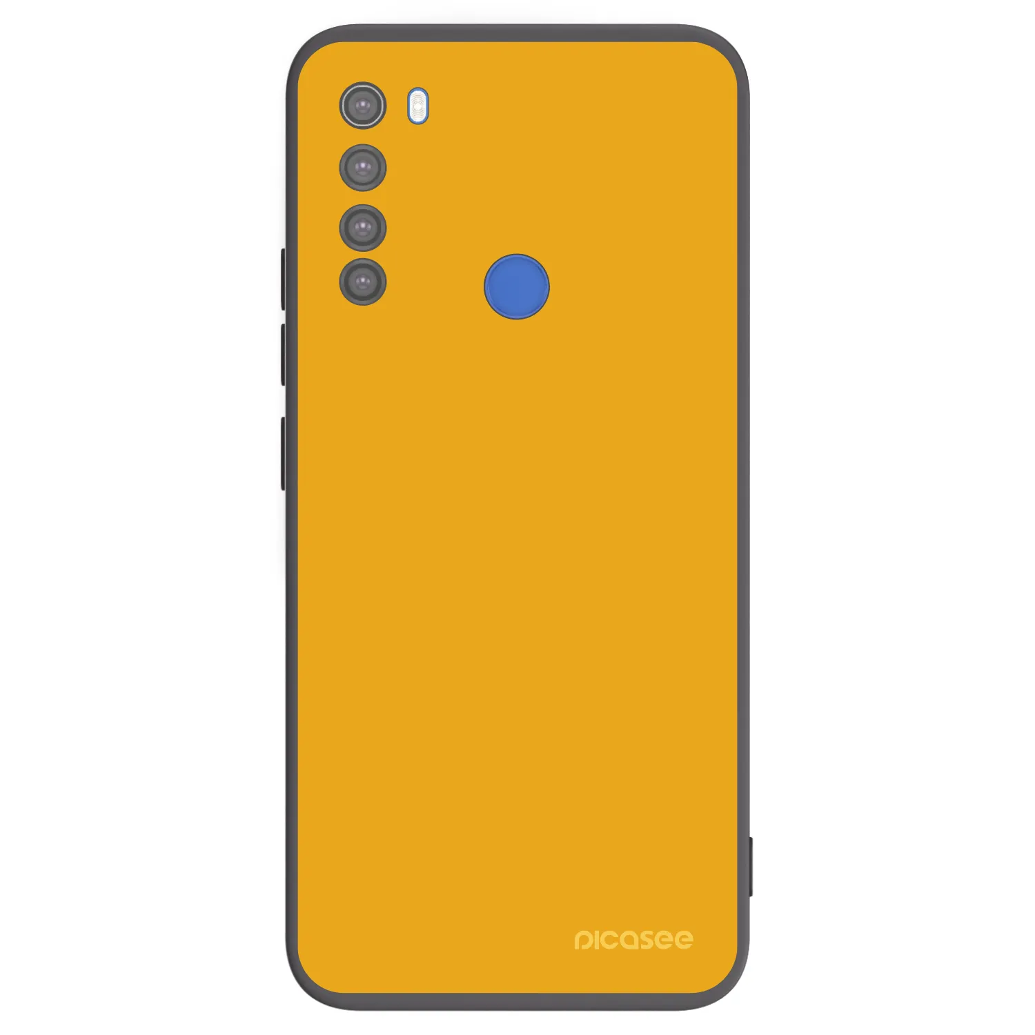 Picasee silikonový černý obal pro Xiaomi Redmi Note 8T - Sun