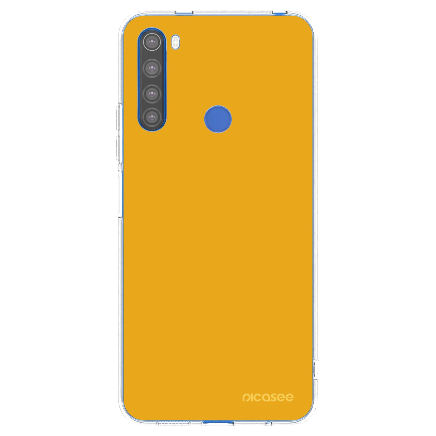 Picasee silikonový průhledný obal pro Xiaomi Redmi Note 8T - Sun