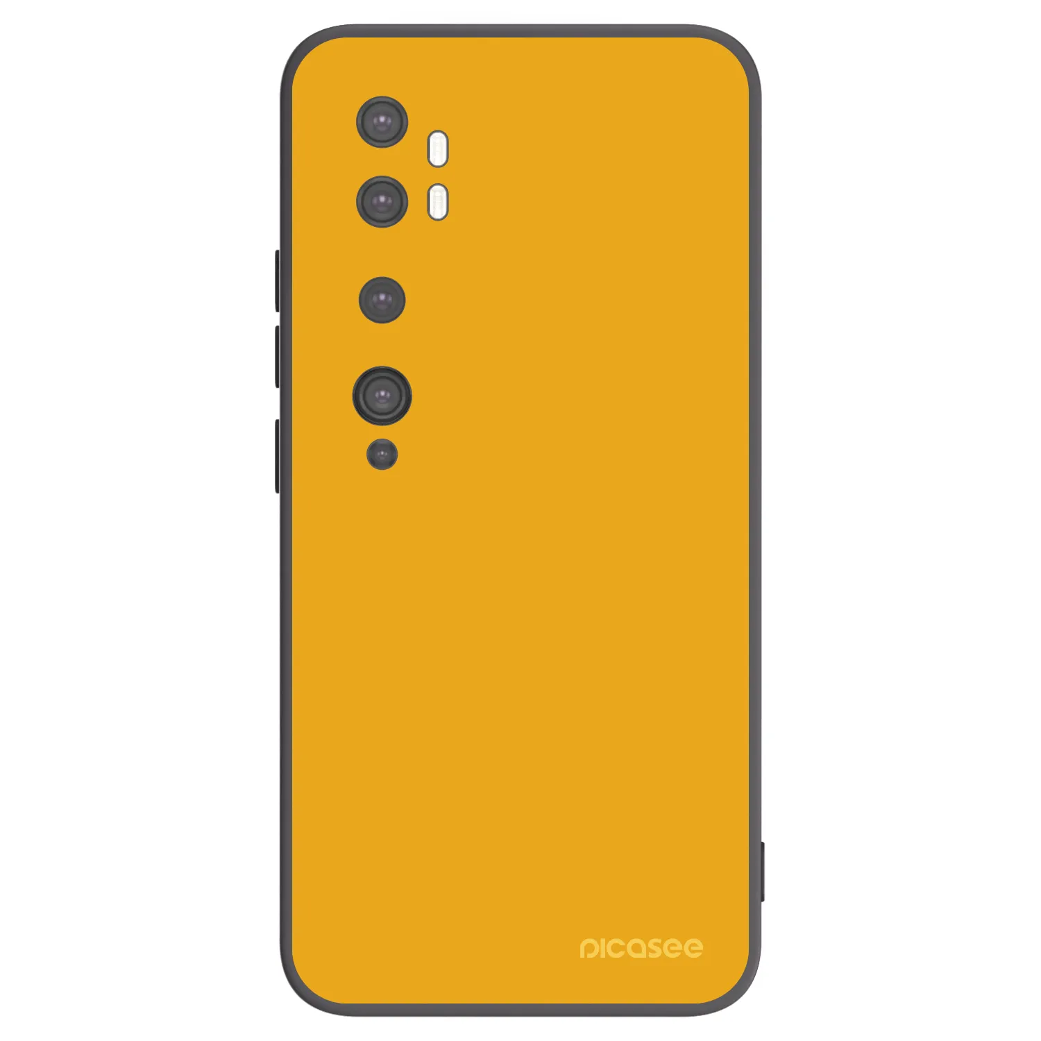 Picasee silikonový černý obal pro Xiaomi Mi Note 10 (Pro) - Sun