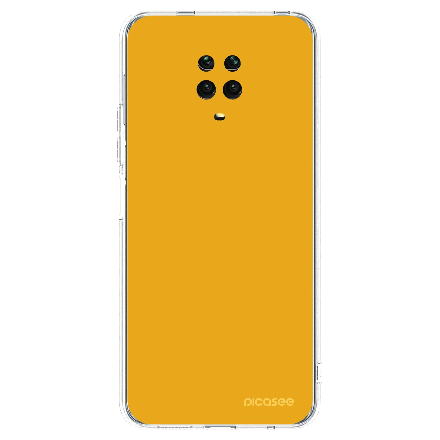 Picasee silikonový průhledný obal pro Xiaomi Redmi Note 9 Pro - Sun