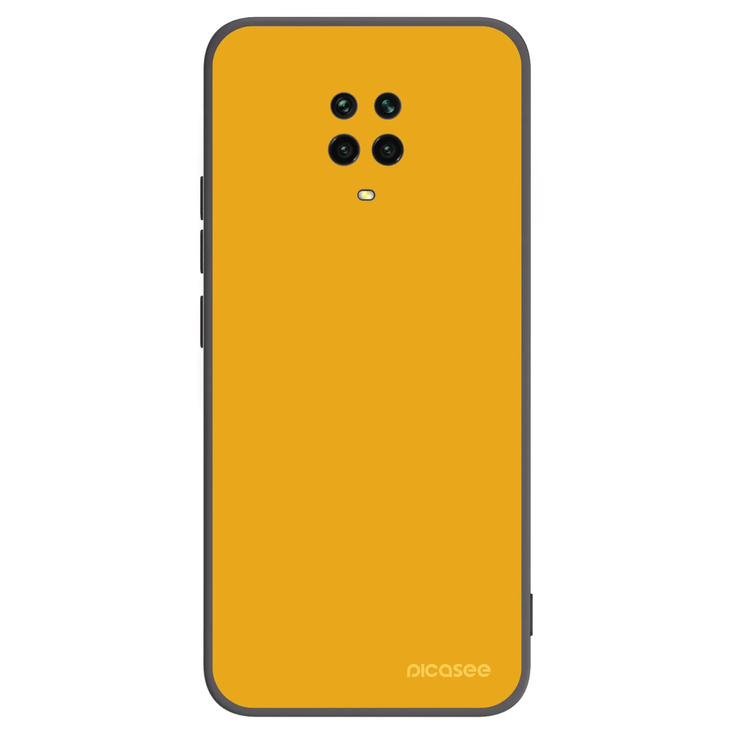 Picasee silikonový černý obal pro Xiaomi Redmi Note 9 Pro - Sun