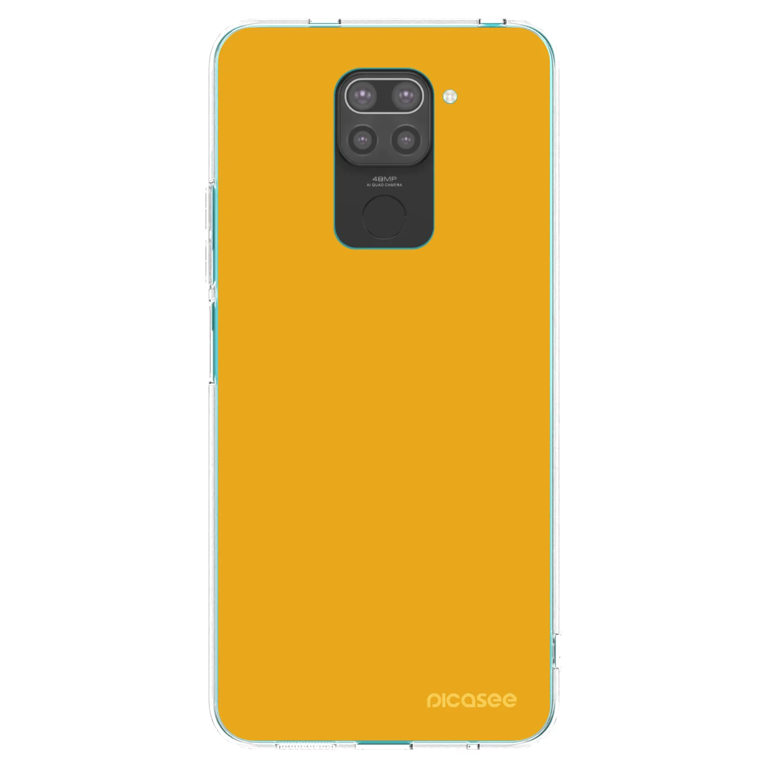 Picasee silikonový černý obal pro Xiaomi Redmi Note 9 - Sun