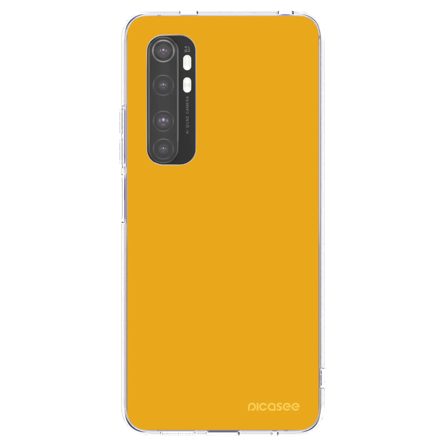 Picasee silikonový průhledný obal pro Xiaomi Mi Note 10 Lite - Sun