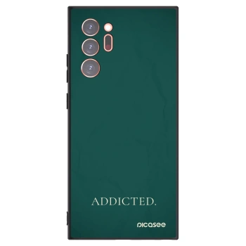 Picasee silikonový černý obal pro Samsung Galaxy Note 20 Ultra - Addicted