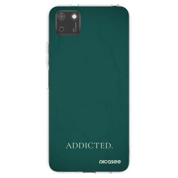 Picasee silikonový průhledný obal pro Huawei Y5P - Addicted