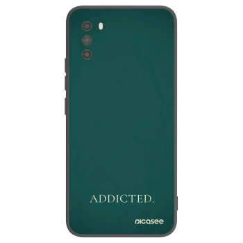 Picasee silikonový černý obal pro Xiaomi Poco M3 - Addicted