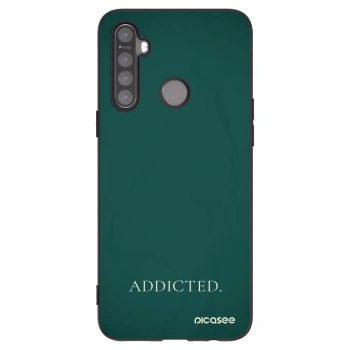 Picasee silikonový černý obal pro Realme 5 - Addicted