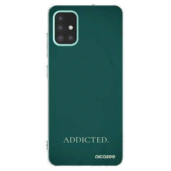 Picasee silikonový průhledný obal pro Samsung Galaxy M31s - Addicted