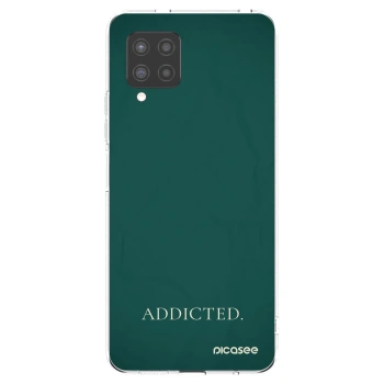 Picasee silikonový průhledný obal pro Samsung Galaxy A42 A426B - Addicted