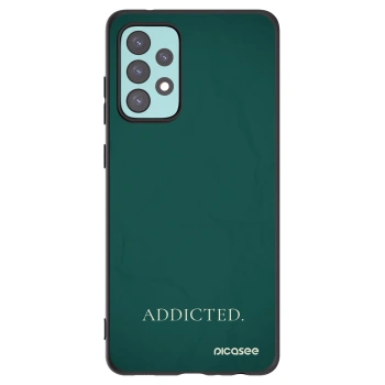 Picasee silikonový černý obal pro Samsung Galaxy A72 A725F - Addicted