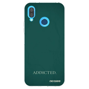 Picasee silikonový průhledný obal pro Huawei P20 Lite - Addicted