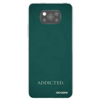 Picasee silikonový černý obal pro Xiaomi Poco X3 Pro - Addicted