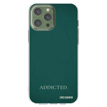Picasee silikonový průhledný obal pro Apple iPhone 13 Pro Max - Addicted