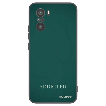 Picasee silikonový černý obal pro Xiaomi Poco F3 - Addicted