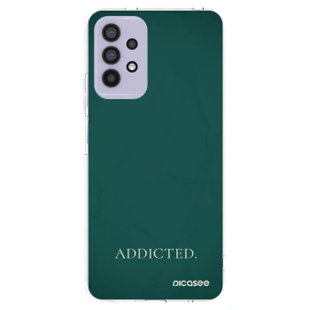 Picasee silikonový průhledný obal pro Samsung Galaxy A32 4G SM-A325F - Addicted