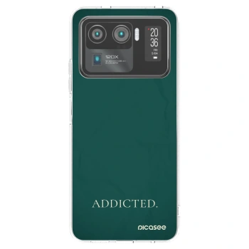 Picasee silikonový průhledný obal pro Xiaomi Mi 11 Ultra - Addicted