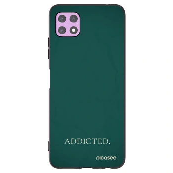 Picasee silikonový černý obal pro Samsung Galaxy A22 A226B 5G - Addicted