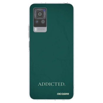 Picasee silikonový průhledný obal pro Vivo X60 Pro 5G - Addicted