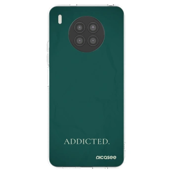 Picasee silikonový průhledný obal pro Huawei Nova 8i - Addicted