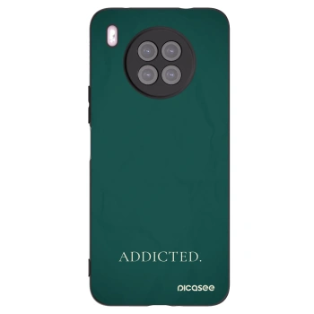 Picasee silikonový černý obal pro Huawei Nova 8i - Addicted