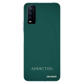 Picasee silikonový průhledný obal pro Vivo Y11s - Addicted