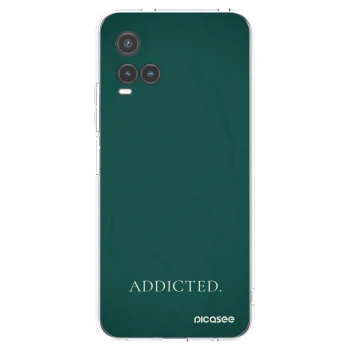 Picasee silikonový průhledný obal pro Vivo Y33s - Addicted