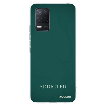 Picasee silikonový průhledný obal pro Realme 8 5G - Addicted