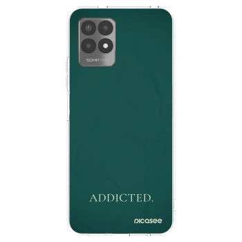 Picasee silikonový průhledný obal pro Realme 8i - Addicted