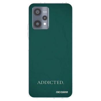 Picasee silikonový průhledný obal pro Realme 9 Pro 5G - Addicted