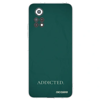 Picasee silikonový průhledný obal pro Xiaomi Poco X4 Pro 5G - Addicted