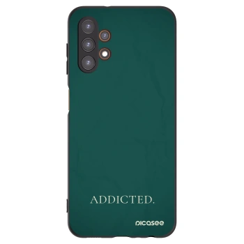 Picasee silikonový černý obal pro Samsung Galaxy A13 4G A135 - Addicted