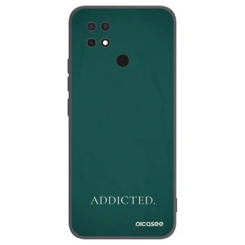 Picasee silikonový černý obal pro Xiaomi Redmi 10C - Addicted
