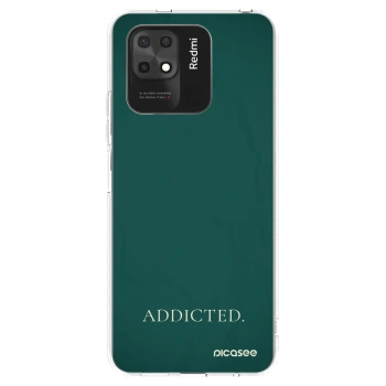 Picasee silikonový průhledný obal pro Xiaomi Redmi 10C - Addicted