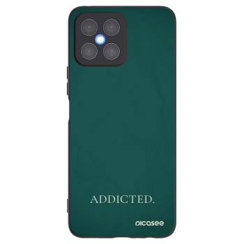 Picasee silikonový černý obal pro Honor X8 4G - Addicted