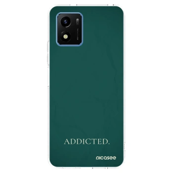 Picasee silikonový průhledný obal pro Vivo Y01 - Addicted