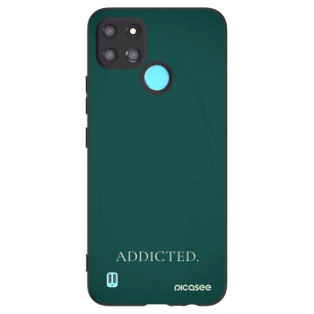 Picasee silikonový černý obal pro Realme C21Y - Addicted