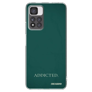 Picasee silikonový průhledný obal pro Xiaomi Redmi Note 11 Pro+ 5G - Addicted