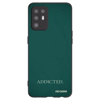 Picasee silikonový černý obal pro OPPO A94 5G - Addicted