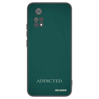 Picasee silikonový černý obal pro Xiaomi Poco M4 Pro - Addicted