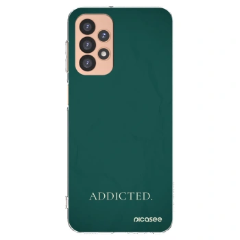 Picasee silikonový průhledný obal pro Samsung Galaxy A23 A236B 5G - Addicted
