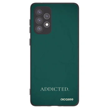 Picasee silikonový černý obal pro Samsung Galaxy A73 5G - Addicted